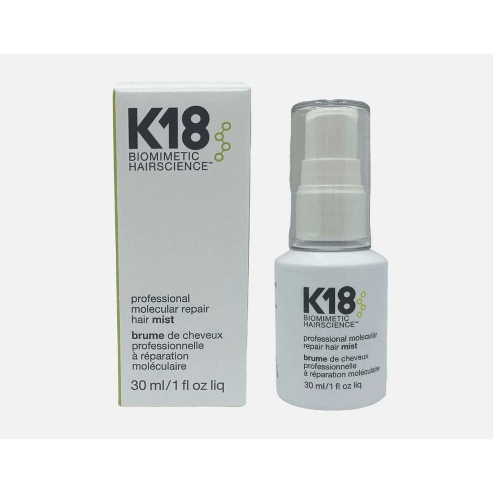 K18 Professional Molecular Repair Hair Mist 30 ml / 1.0 fl oz  - NEW IN BOX